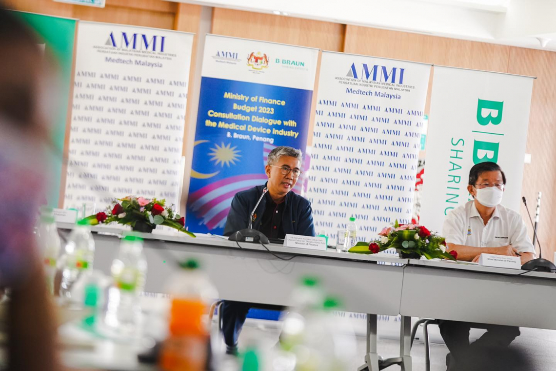 Sesi Pertemuan Bersama Pemain-Pemain Industri Perubatan Sempena Jelajah #Bajet2023 Di Pulau Pinang